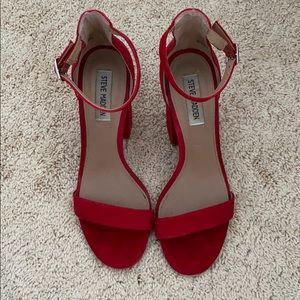 Steve Madden Red Heels